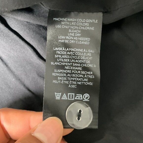 Maeve Anthropologie Black Ruffle Wrap Maxi Skirt MP Midi Party Career‎ - Picture 8 of 11